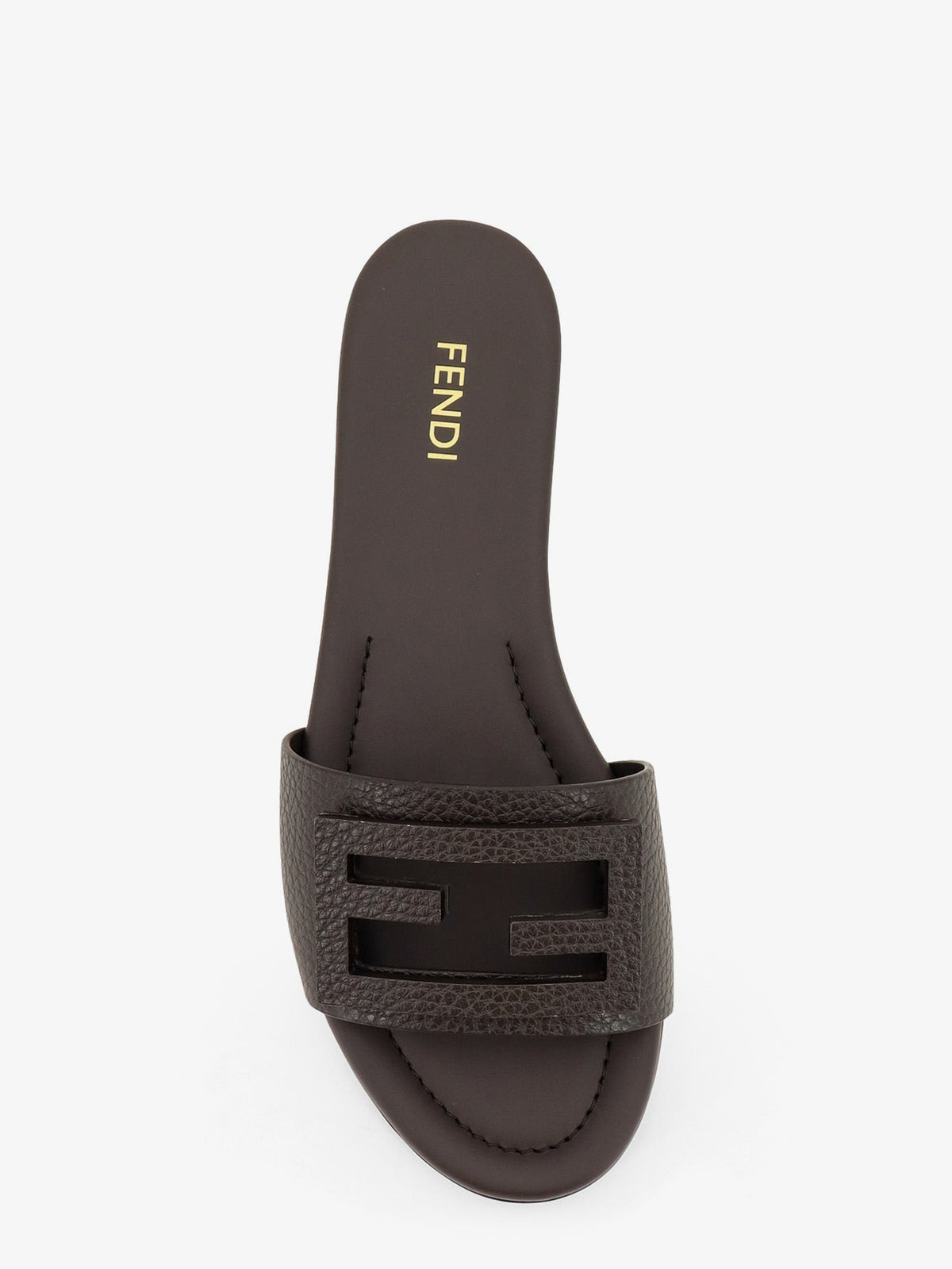 Fendi Leather Tube Sandals - Realebano