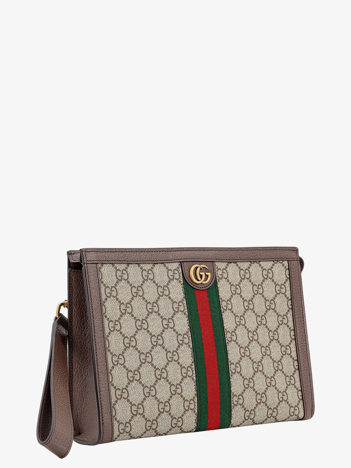 Gucci Ophidia GG fabric clutch bag - Bebnacerovrv