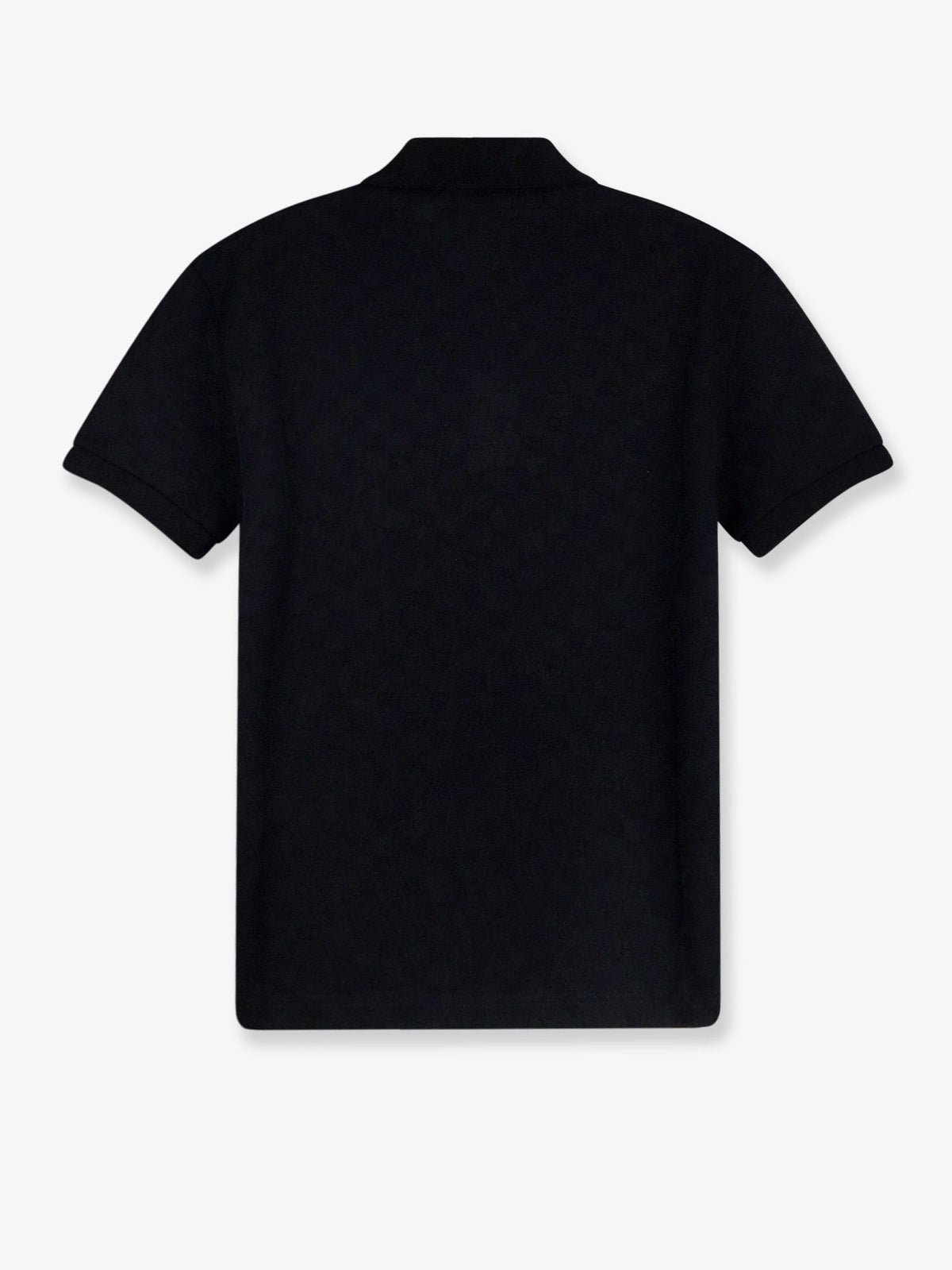 Gucci GG viscose blend polo shirt - Black