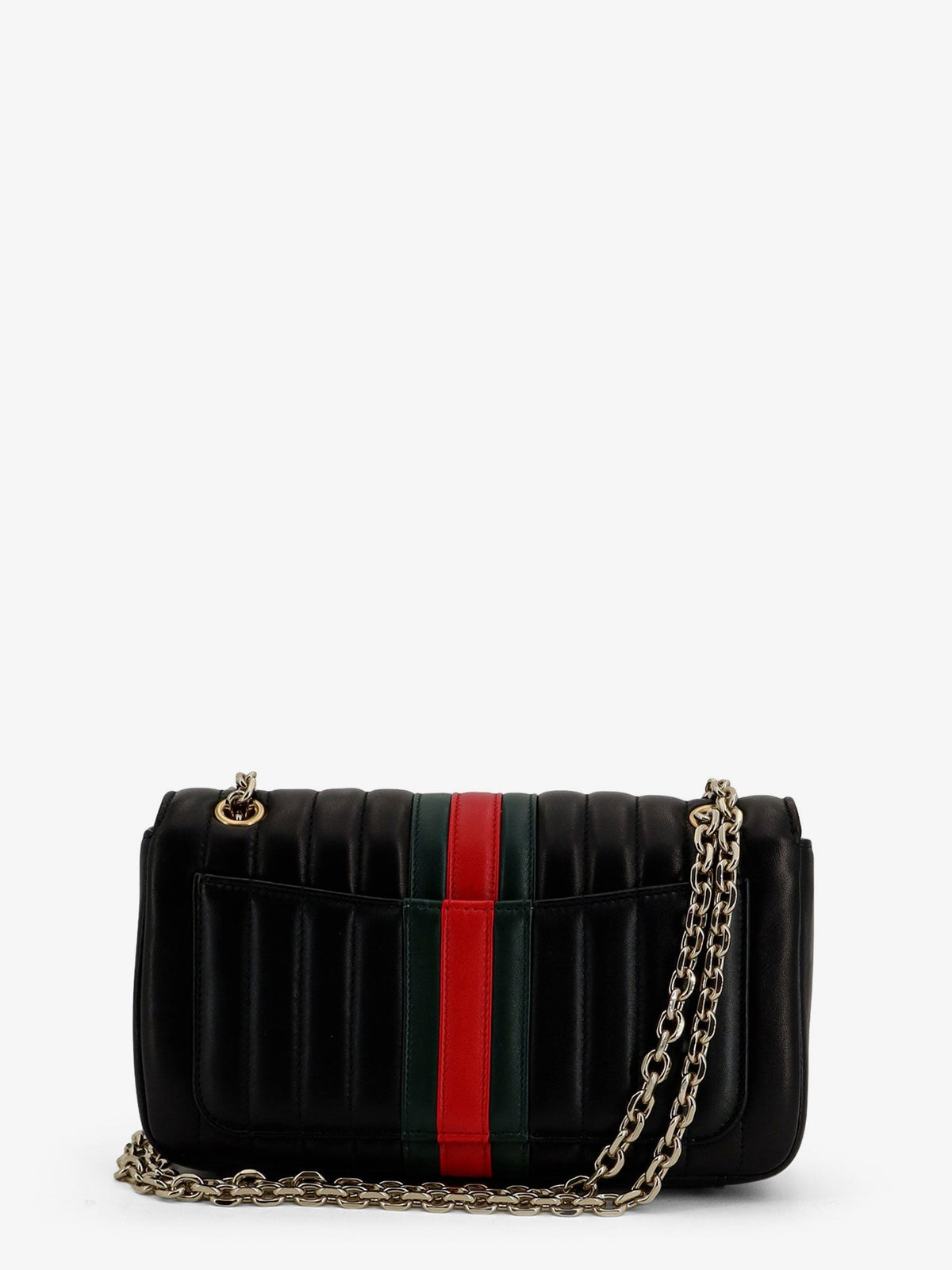 Gucci Jetset GG Marmon leather shoulder bag - Black