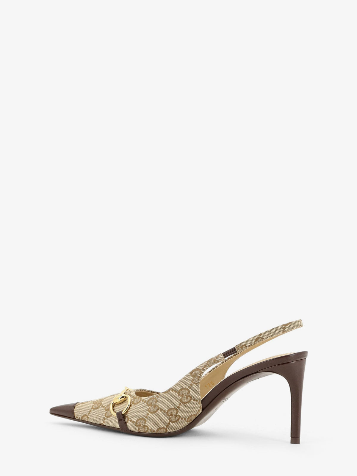 Gucci GG fabric décolleté - Sandbrown
