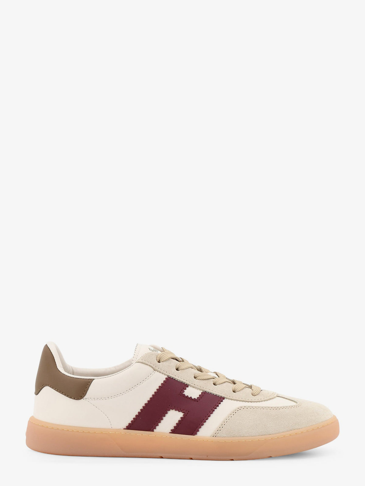 Hogan Leather and suede sneakers - Bianco