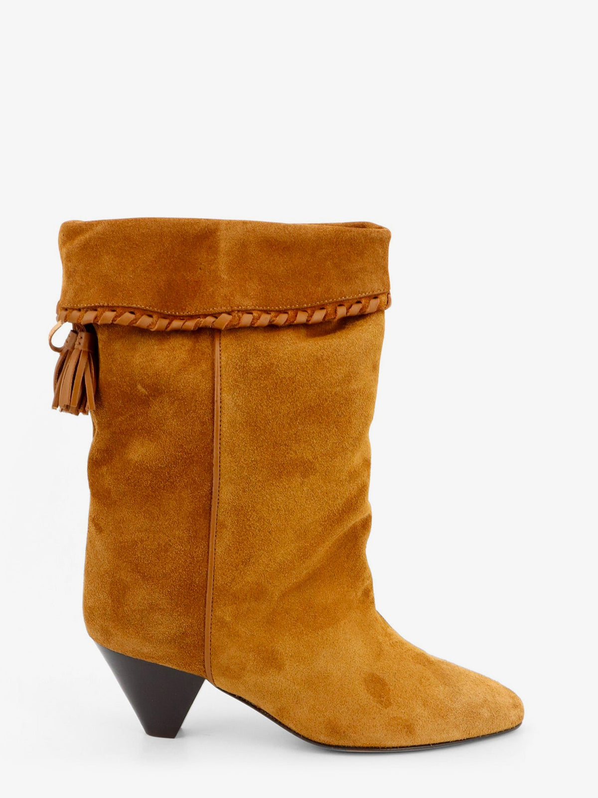 Isabel Marant Dalby suede boots - Cognac