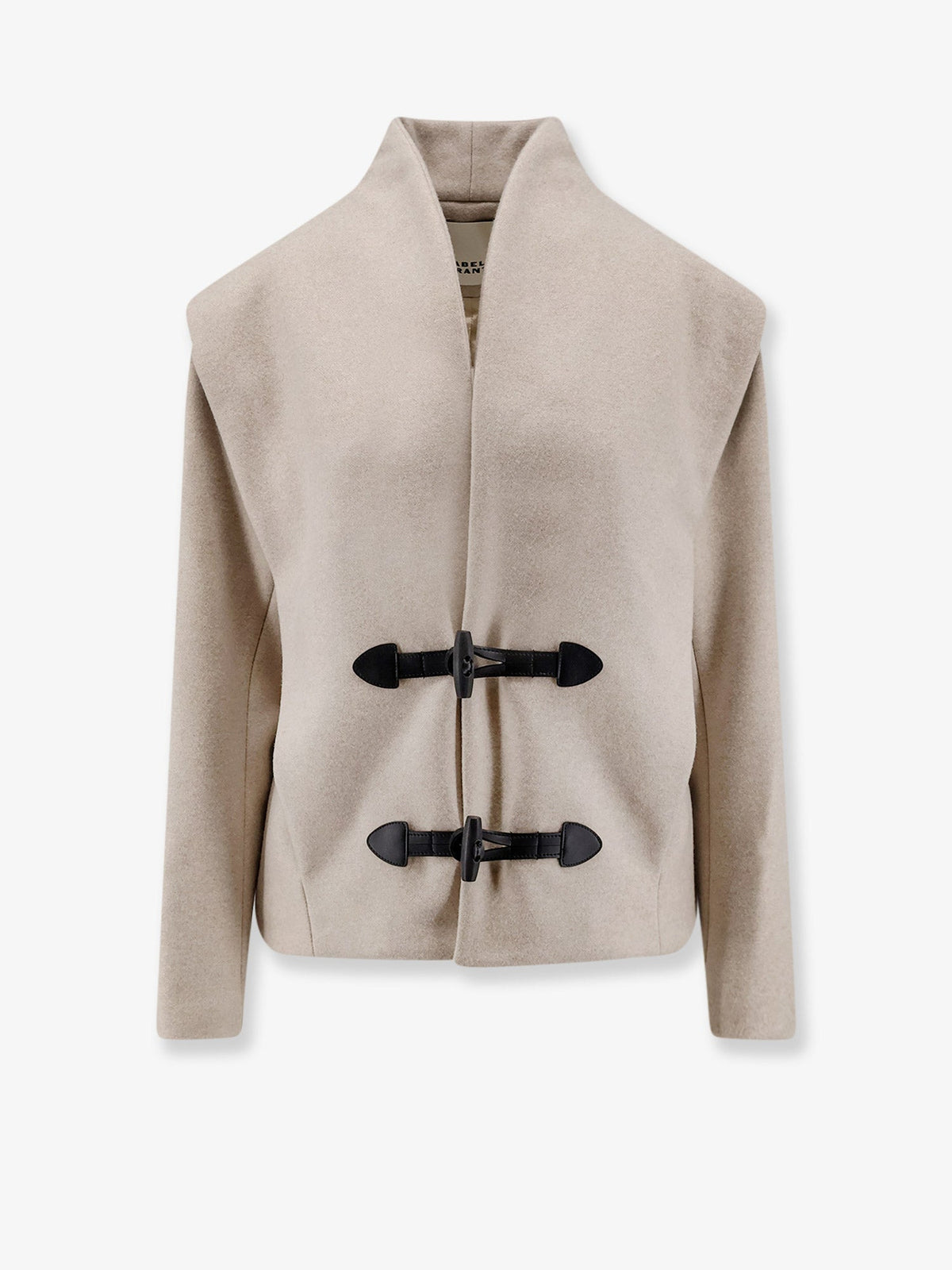 Isabel Marant Toria wool and cashmere coat - Sand