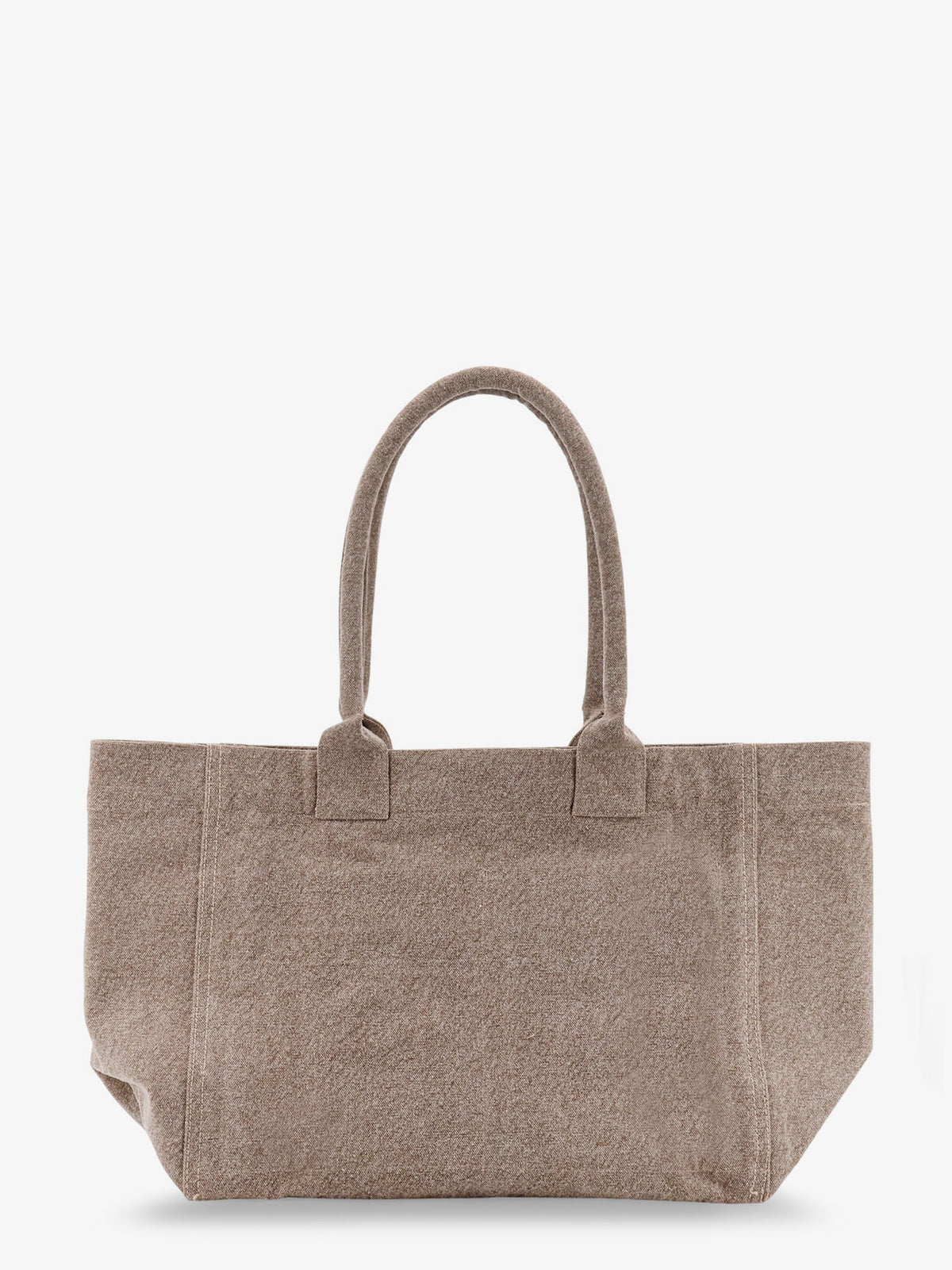 Isabel Marant Yenky Zipped cotton shoulder bag - Dark Khaki