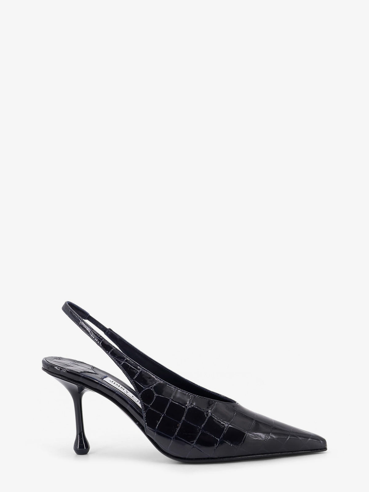 Jimmy Choo Patent leather pumps with crocodile print - Marine