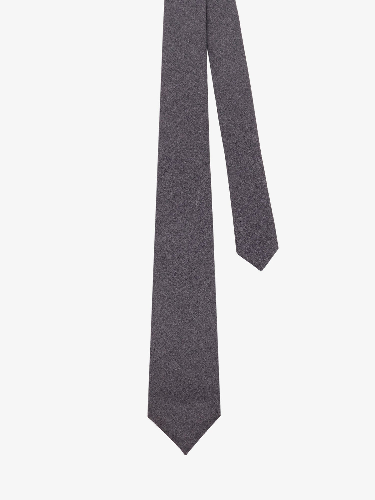 Kiton Wool tie - Grigiomedio