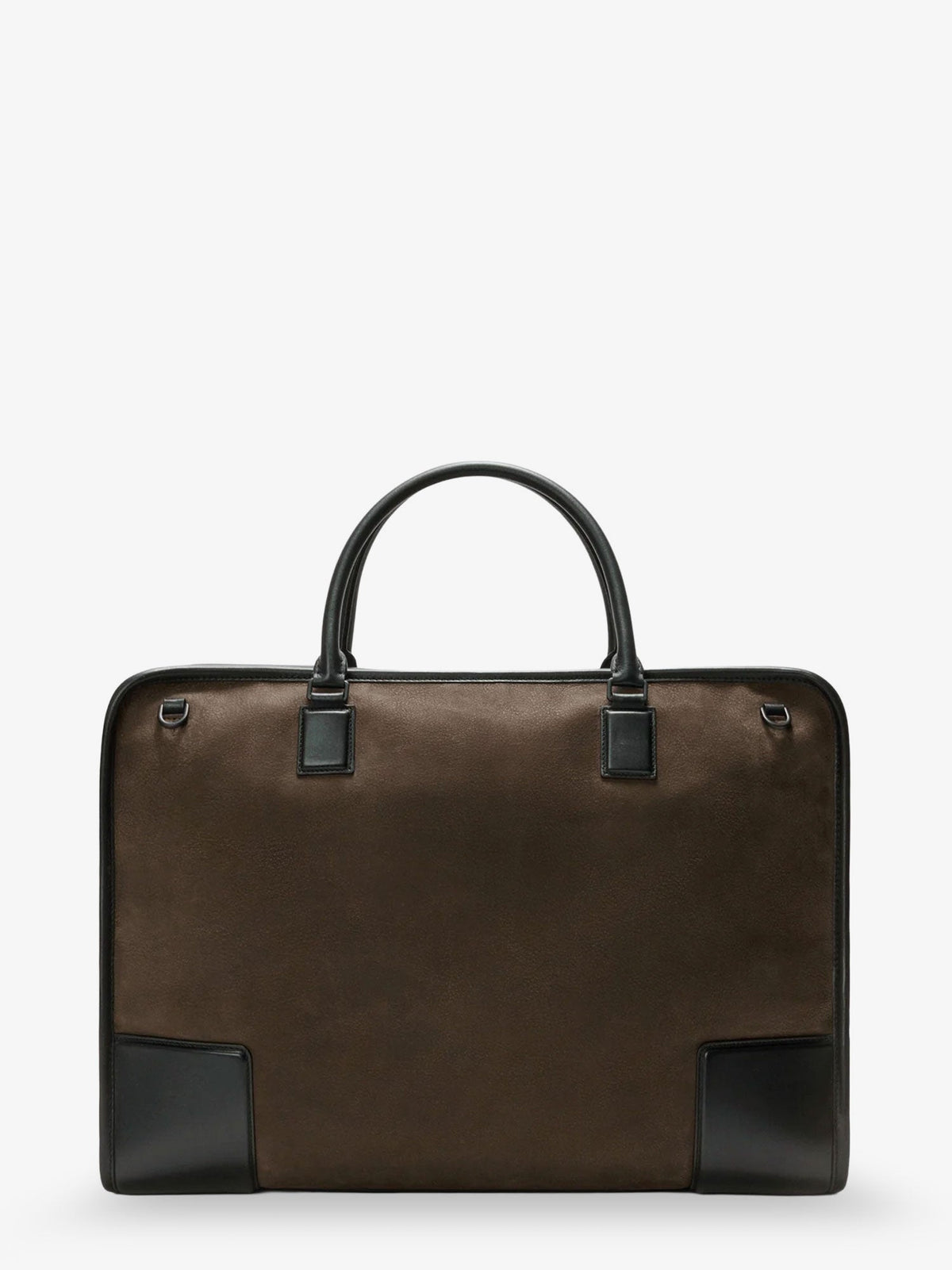 Loewe Amazona 180 Duffle Nubuck Handbag - Khaki