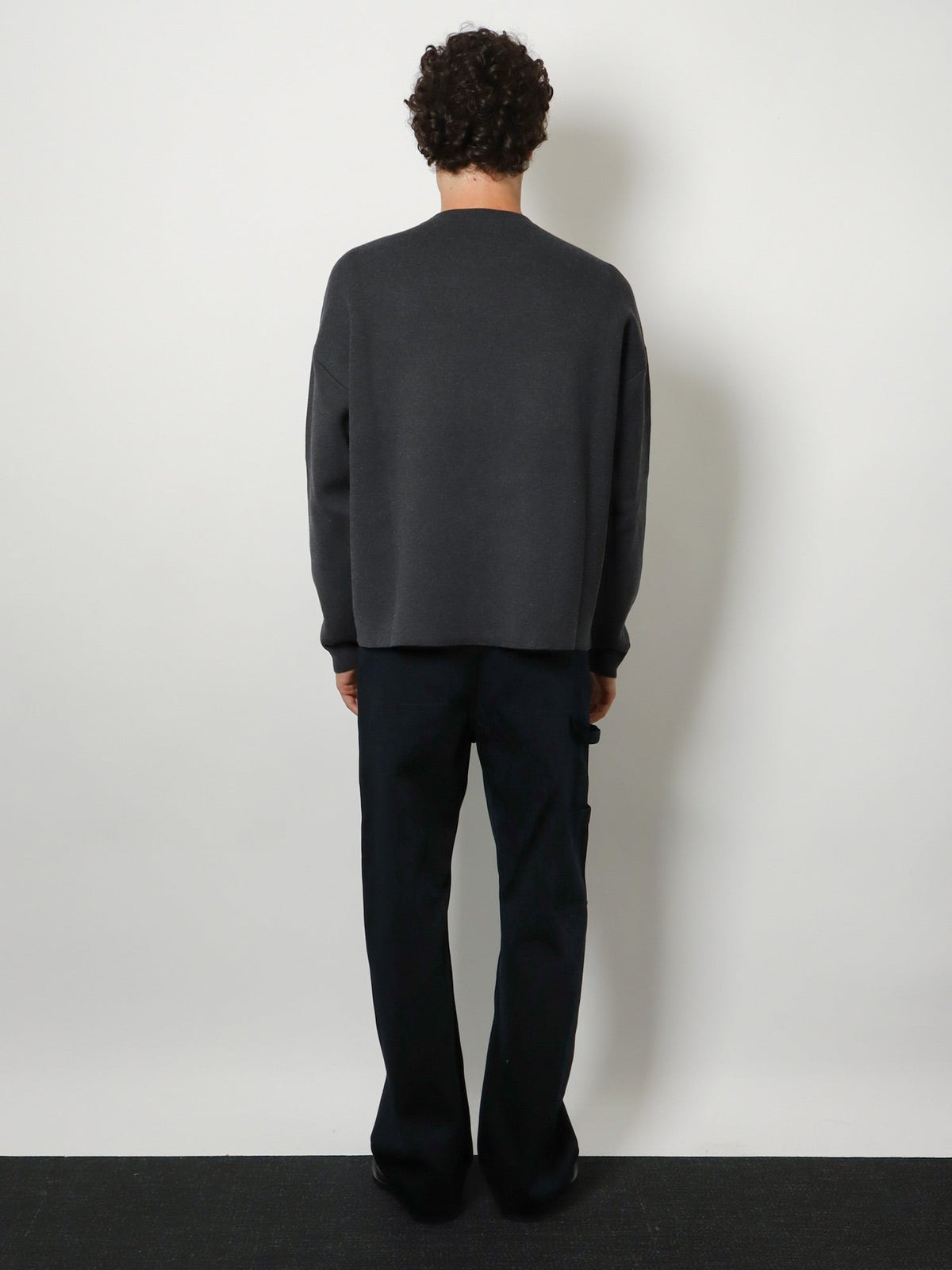 Loewe Anagram cotton blend sweatshirt - Grey/Black
