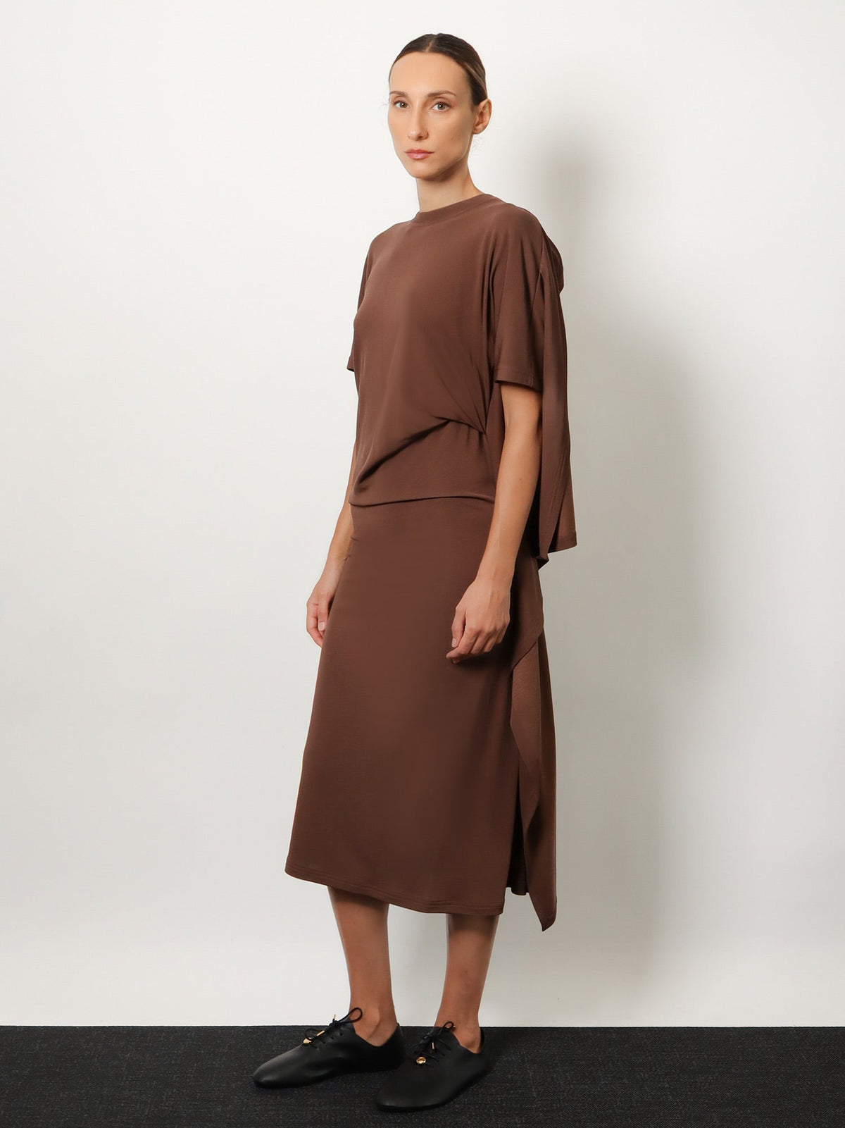 Loewe Viscose blend dress - Darkbrown