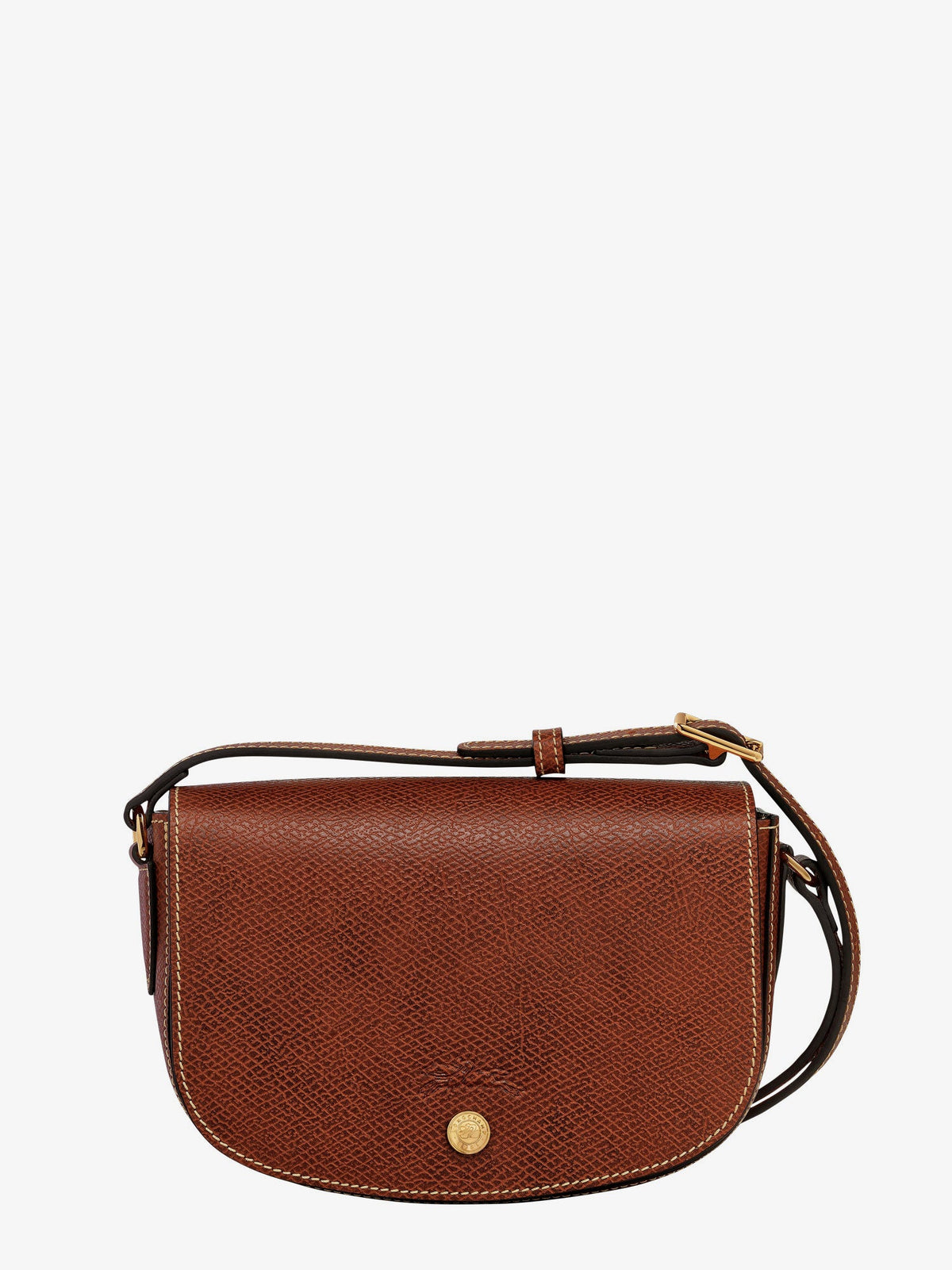 Longchamp Epure leather shoulder bag - Brun
