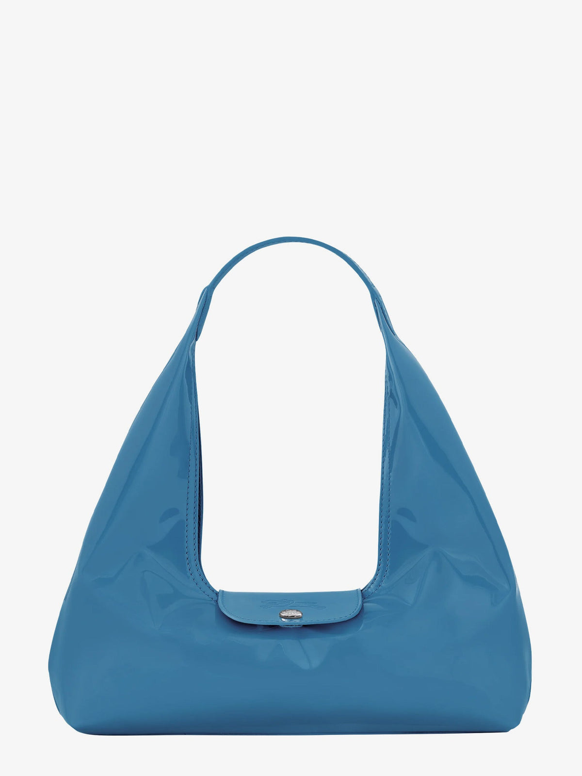 Longchamp Le Pliage Xtra Glossy Patent Leather shoulder bag - Azur