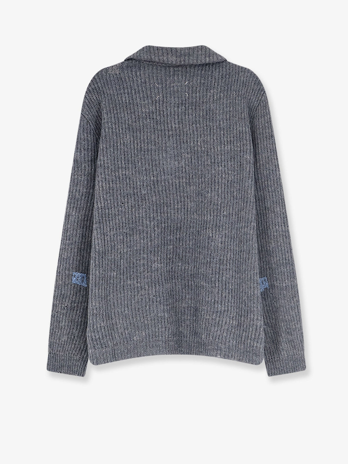 Maison Margiela Ribbed linen and wool blend sweater - Brown