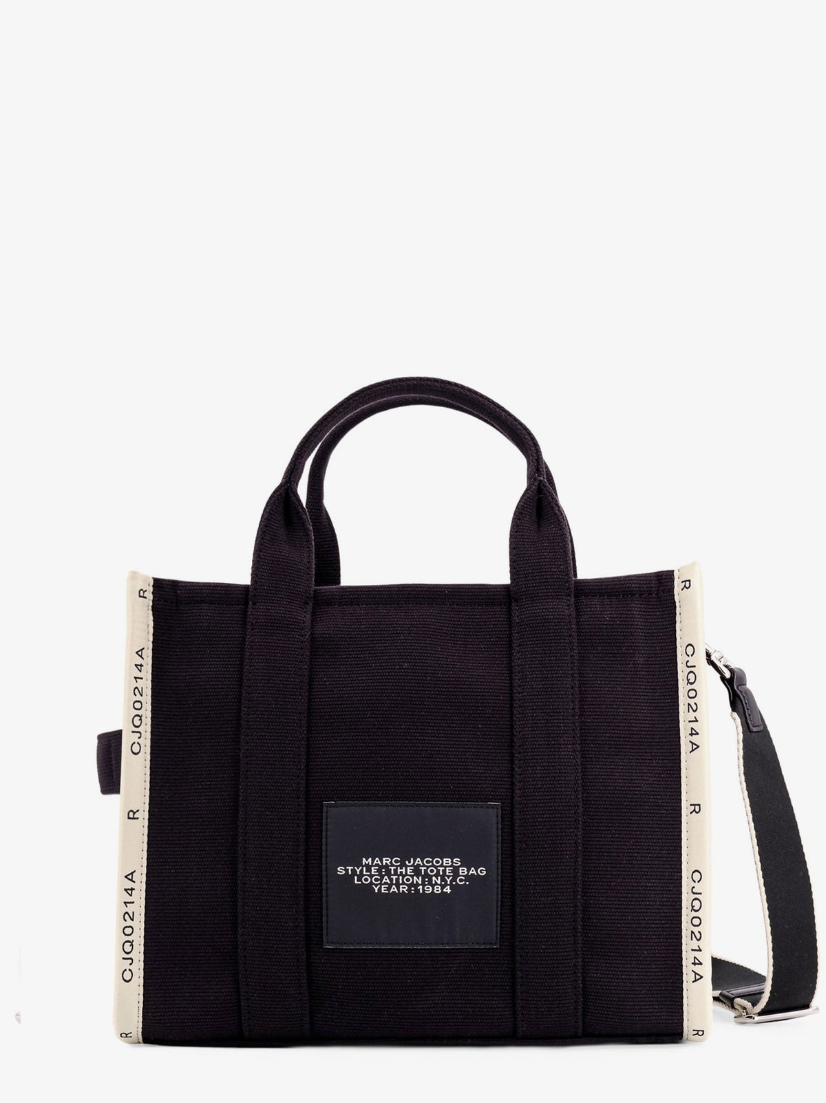 Marc Jacobs The Tote Bag canvas crossbody bag - Black