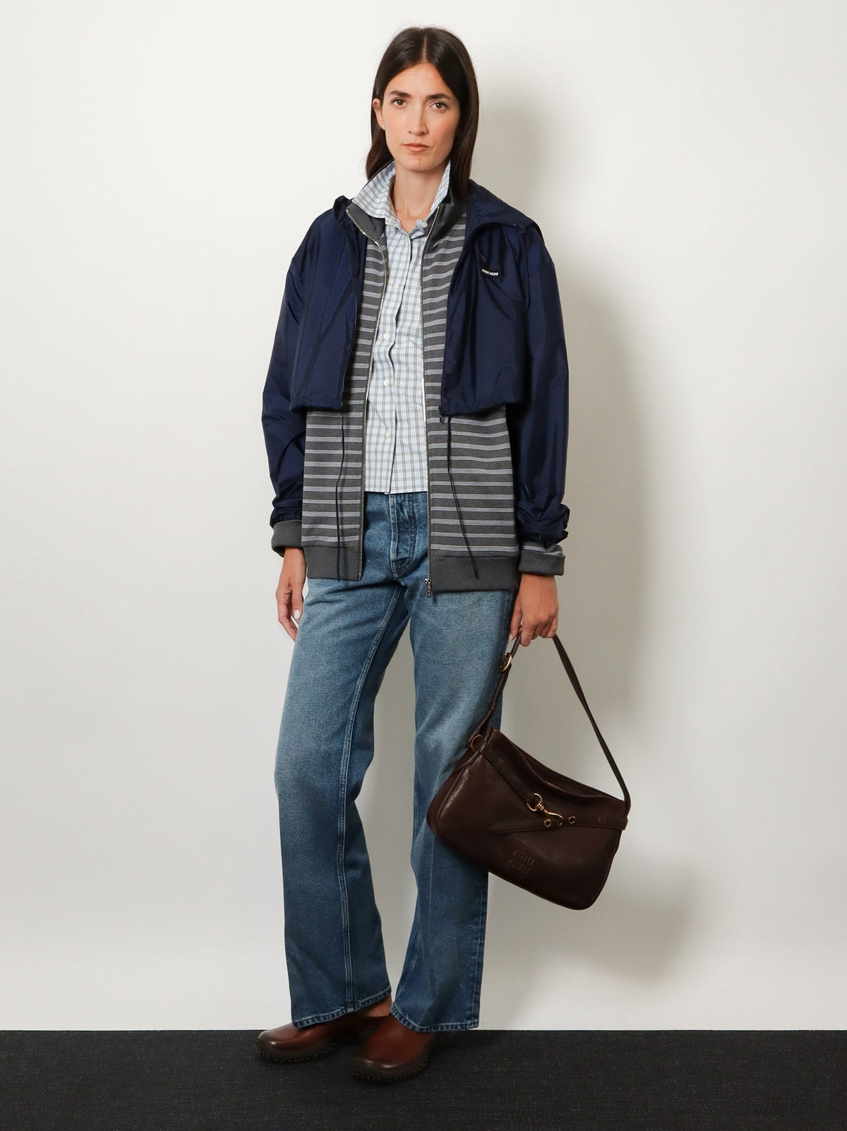 Miu Miu Blue denim jeans - Bleu
