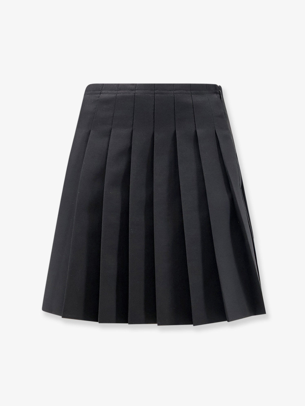 MM6 Maison Margiela Pleated Mini Skirt - Anthracite