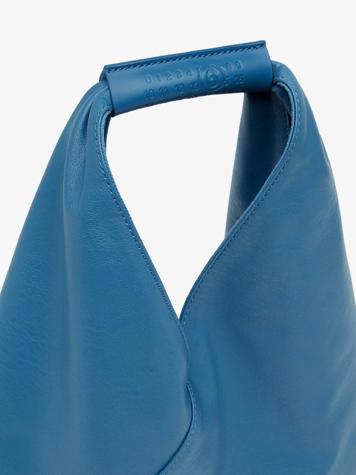 MM6 Maison Margiela Japanese classic small faux leather handbag - Petrol