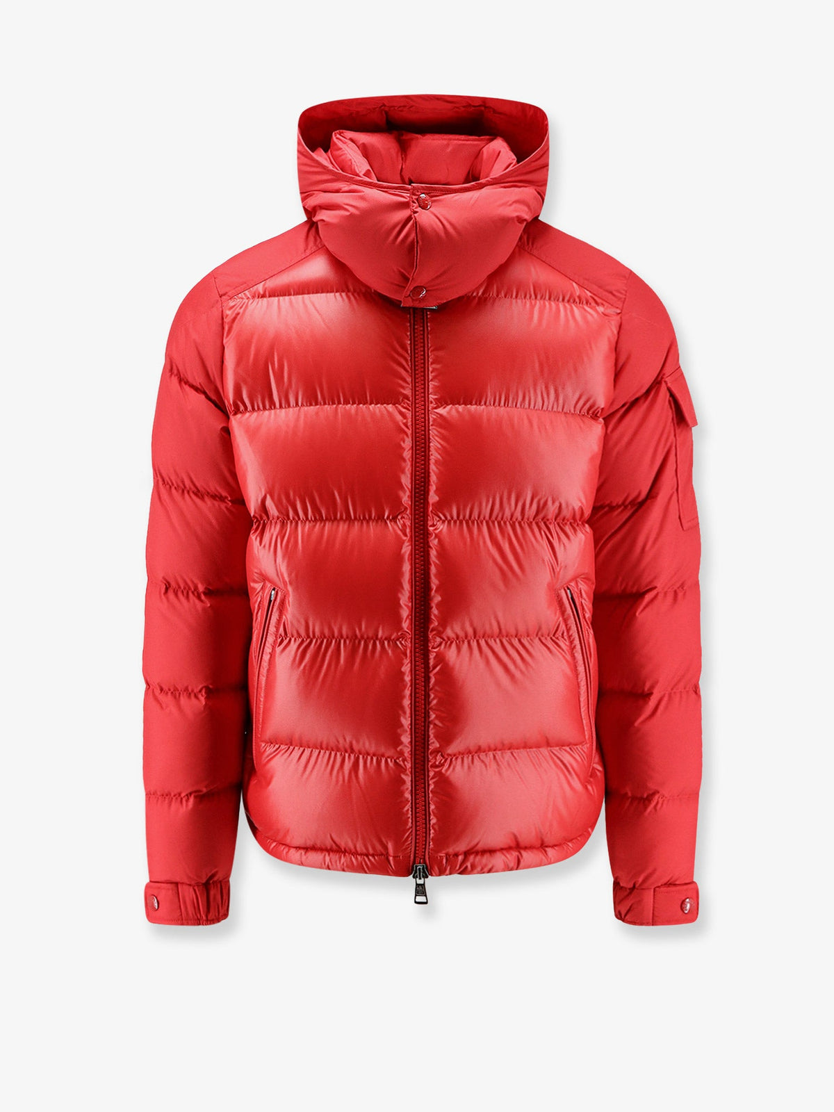 Moncler Maya recycled polyester down jacket - Rosso