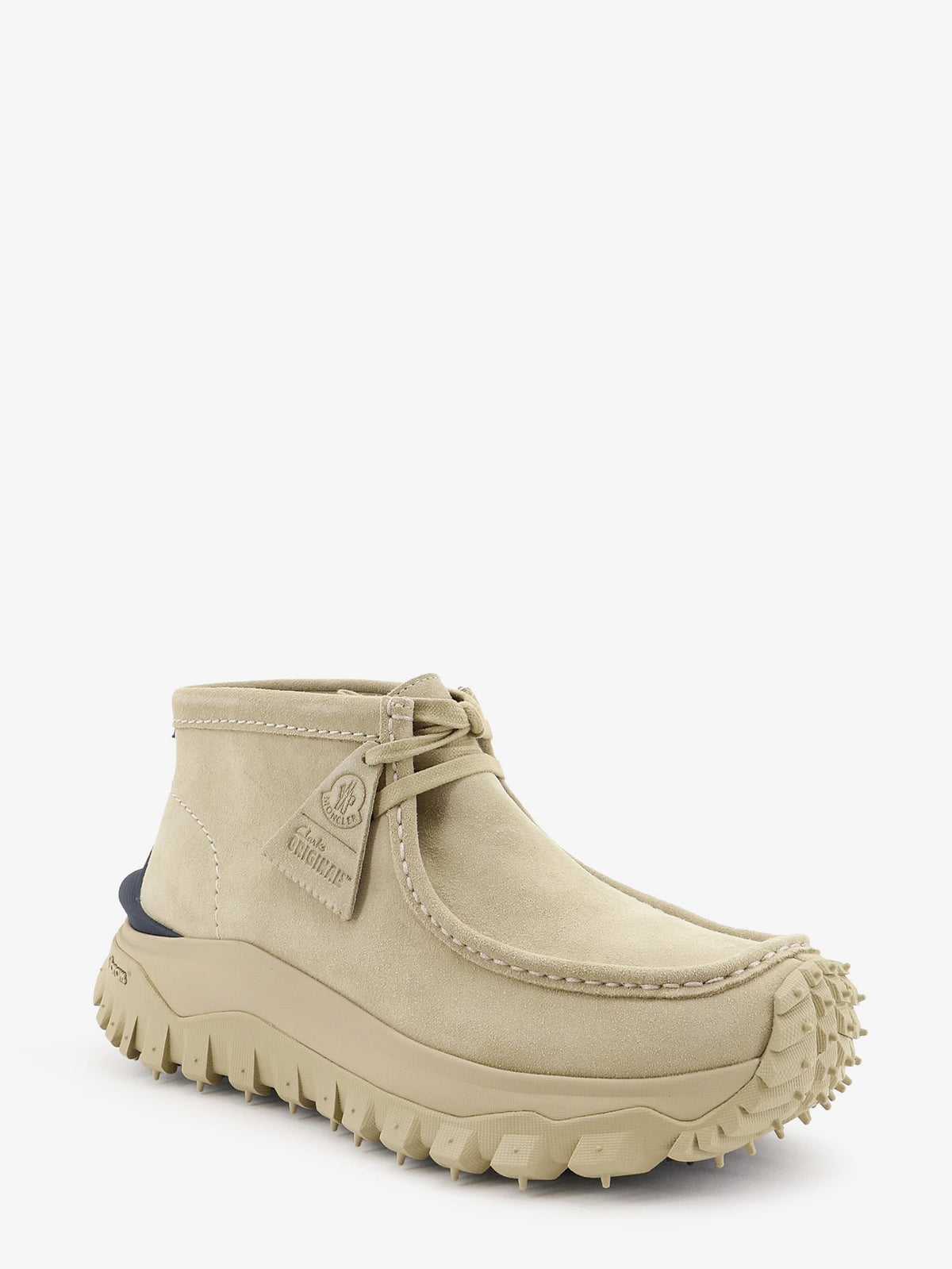 Moncler Trailgrip Wallabee GTX Moncler x Clarks Originals suede Boots - Beige