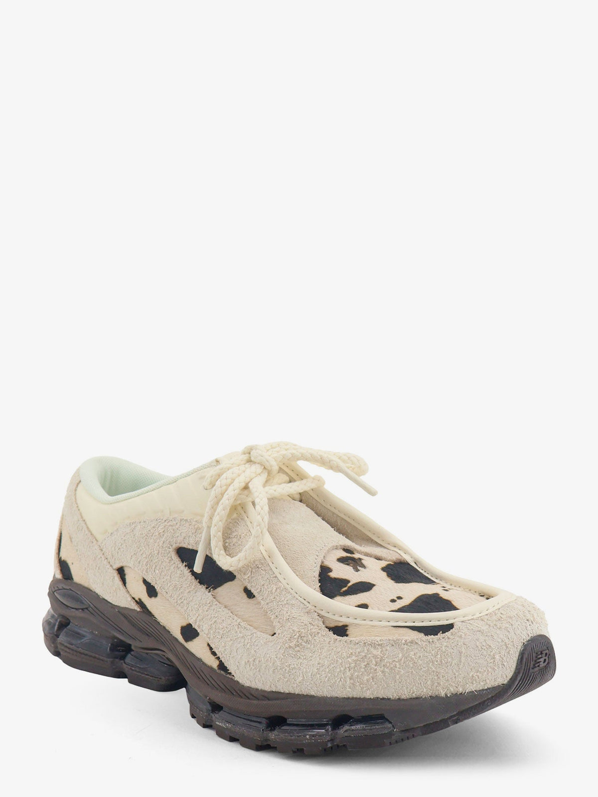 New Balance ABZORB U1890 calf-hair sneakers - Angora