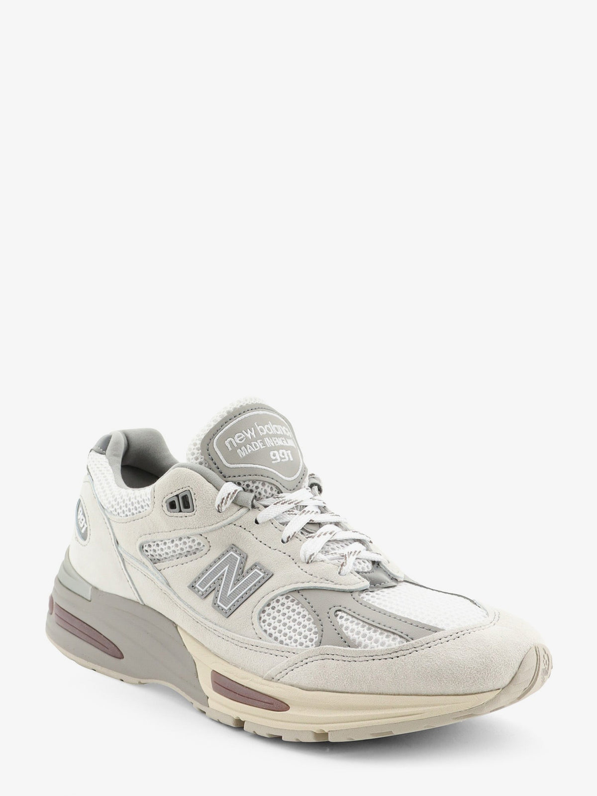 New Balance U991 sneaker in mesh and suede - Brillante