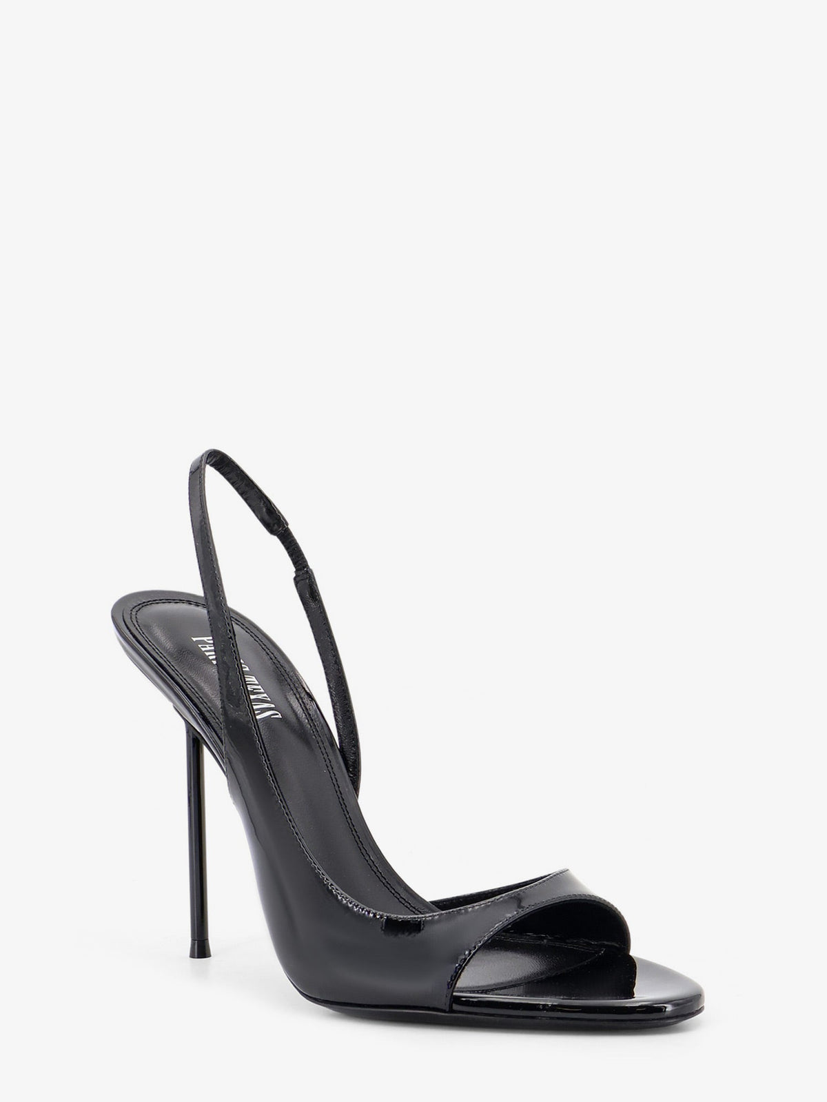 Paris Texas Lidia patent leather sandals - Black