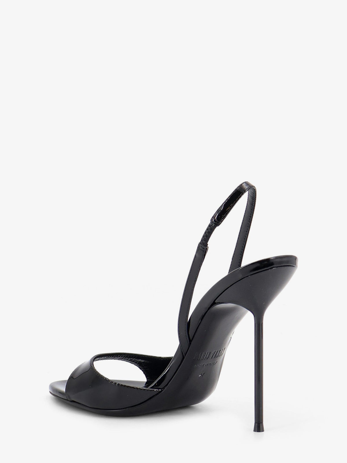 Paris Texas Lidia patent leather sandals - Black