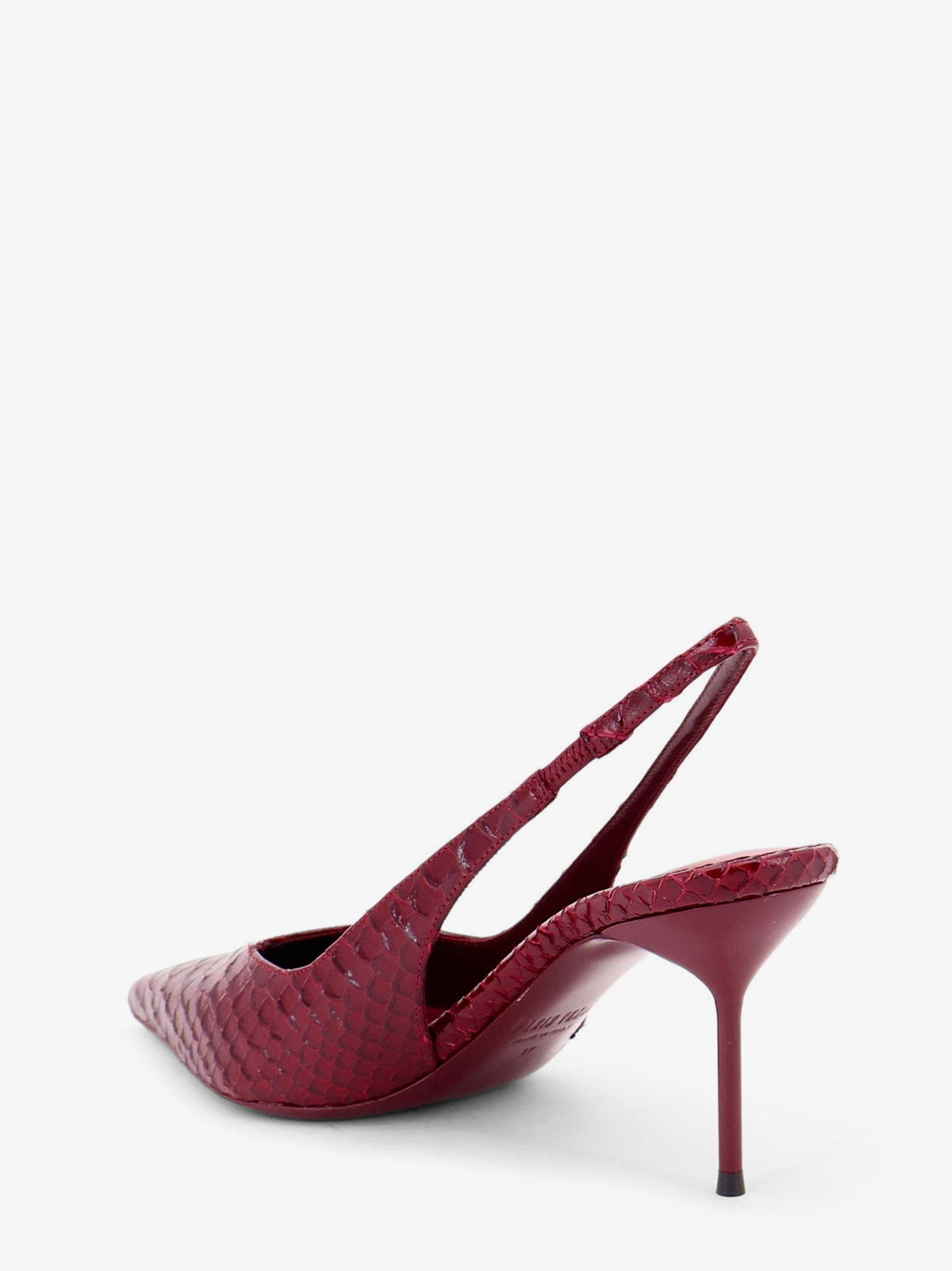 Paris Texas Lidia 70 pumps with python print - Deepred