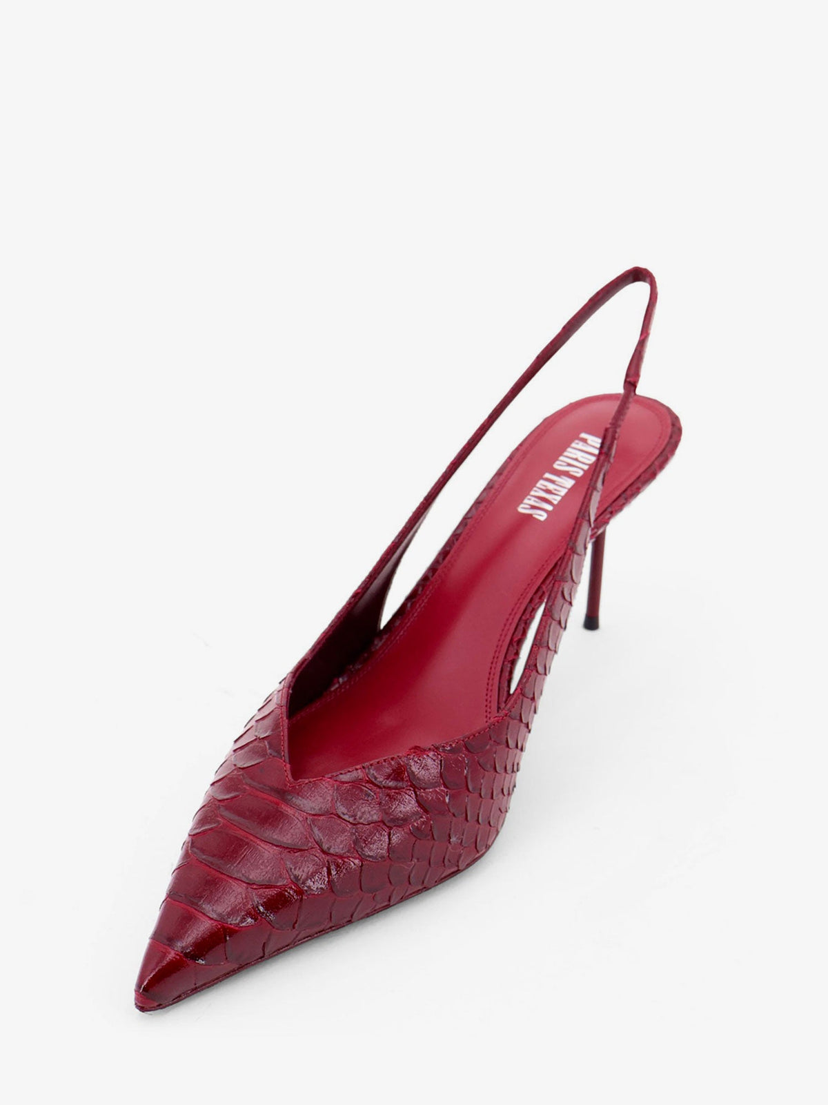 Paris Texas Lidia 70 pumps with python print - Deepred