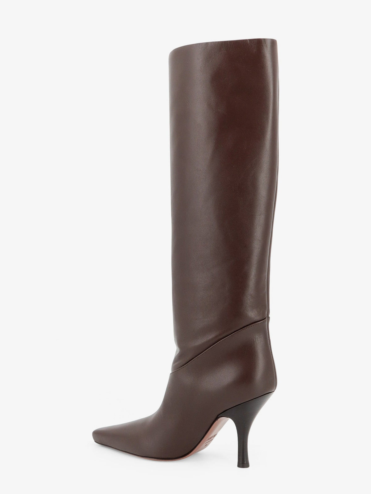 Paris Texas Rose 95 leather boots - Ebano