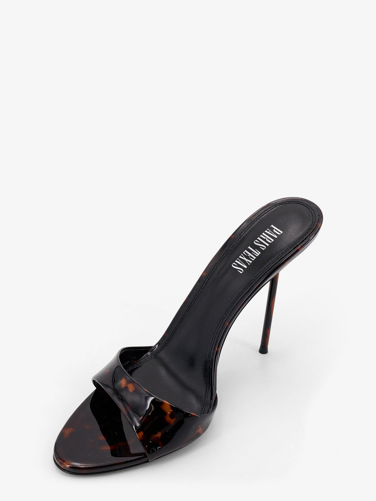 Paris Texas Lidia patent leather sandals - Tortoise