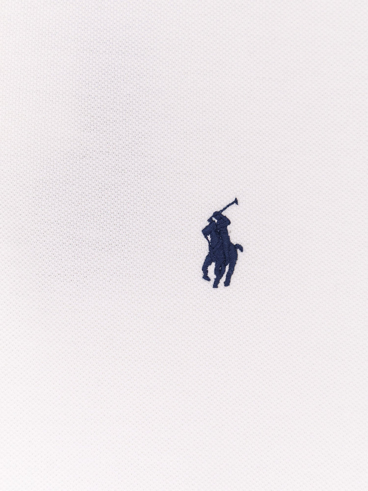 Polo Ralph Lauren Cotton polo shirt with embroidered logo - White