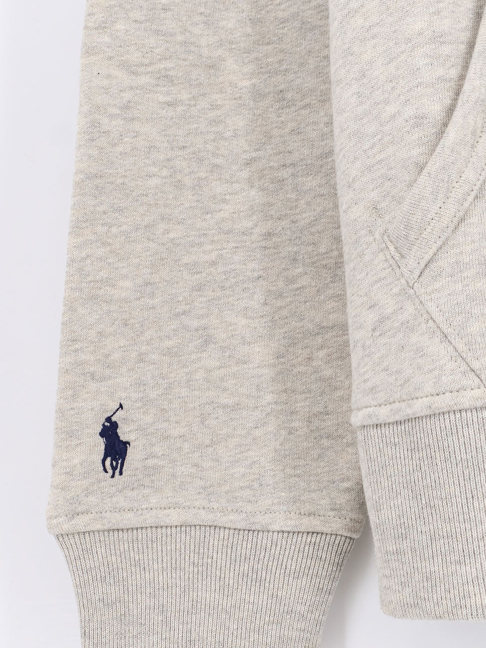 Polo Ralph Lauren Hooded cotton blend sweatshirt - Ltsportheather