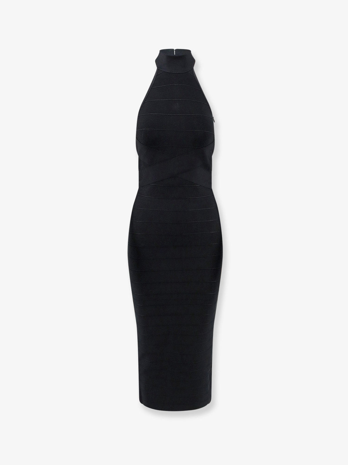 Retrofete Runa long viscose dress - Black