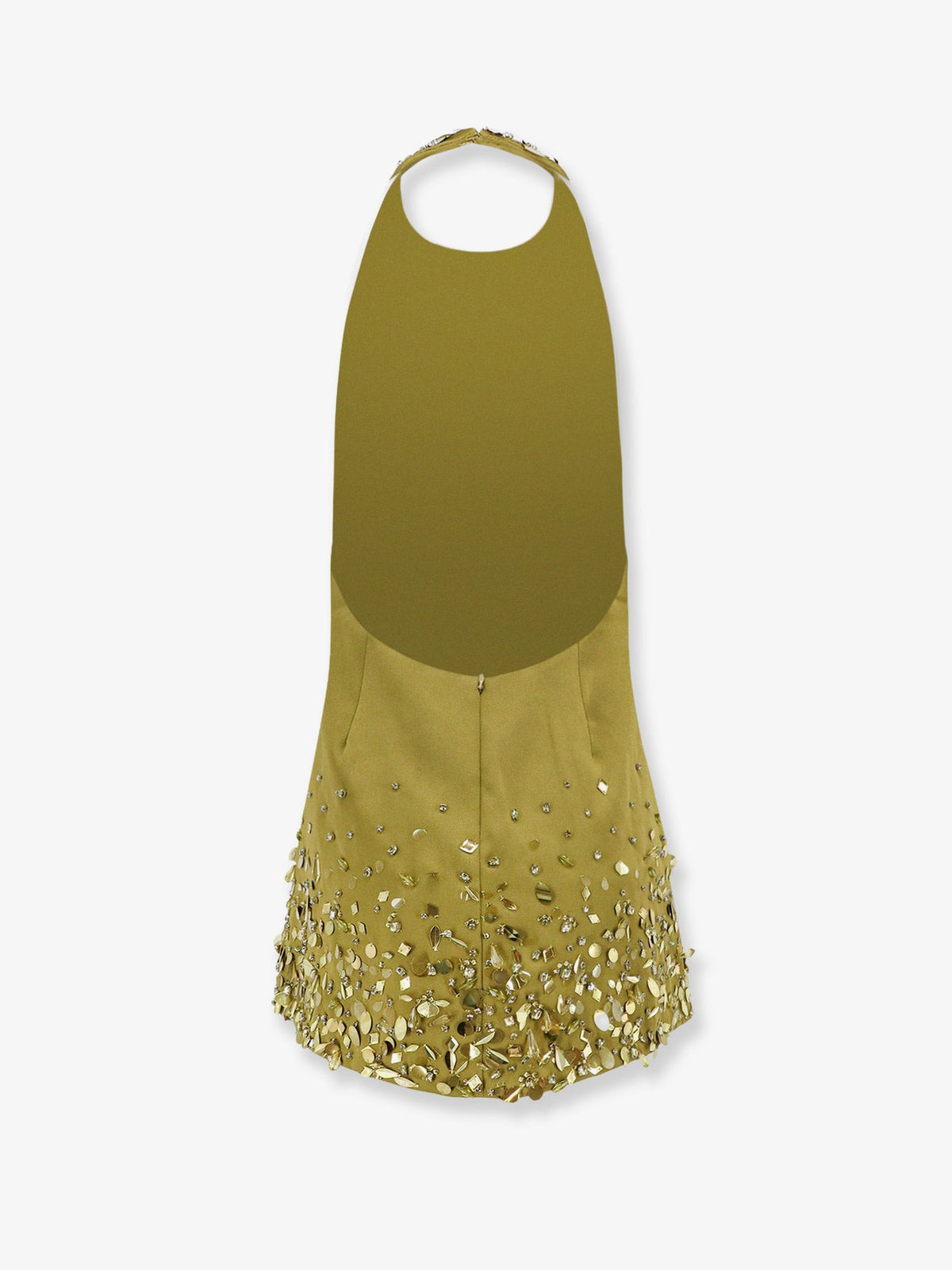 Retrofete Mini dress with sequins and rhinestones - Basil