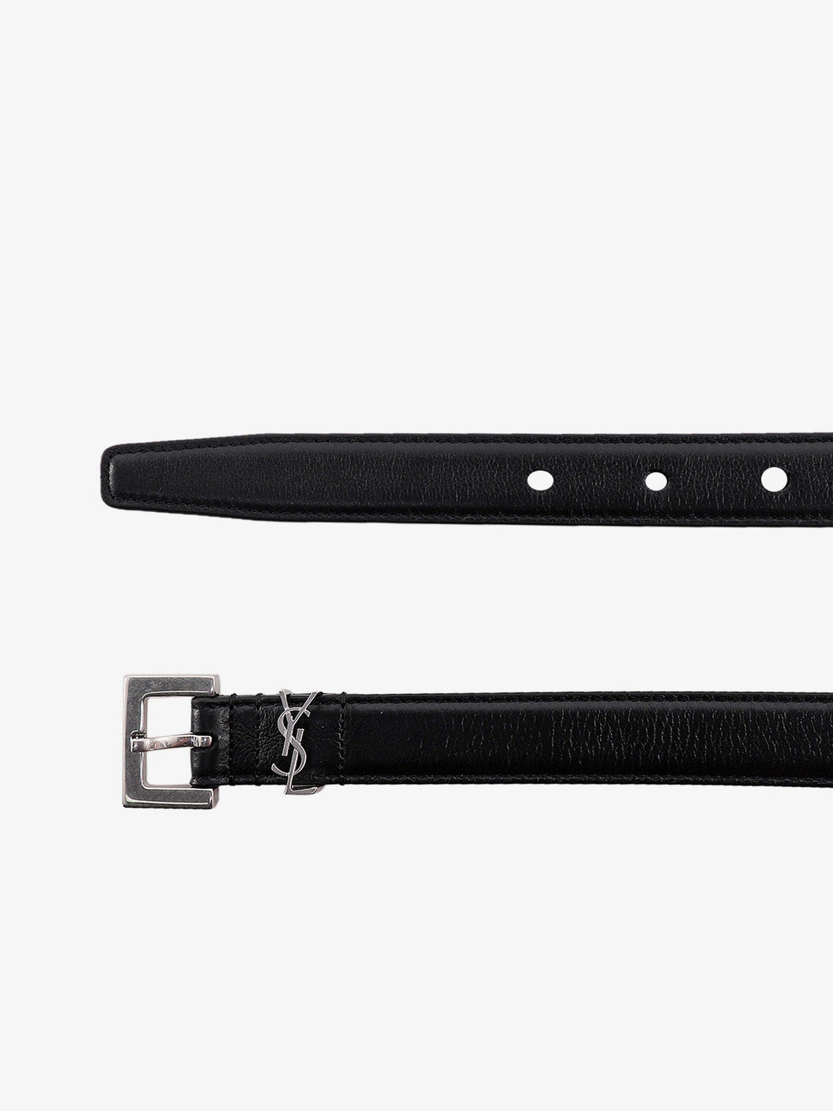 Saint Laurent Leather belt - Nero