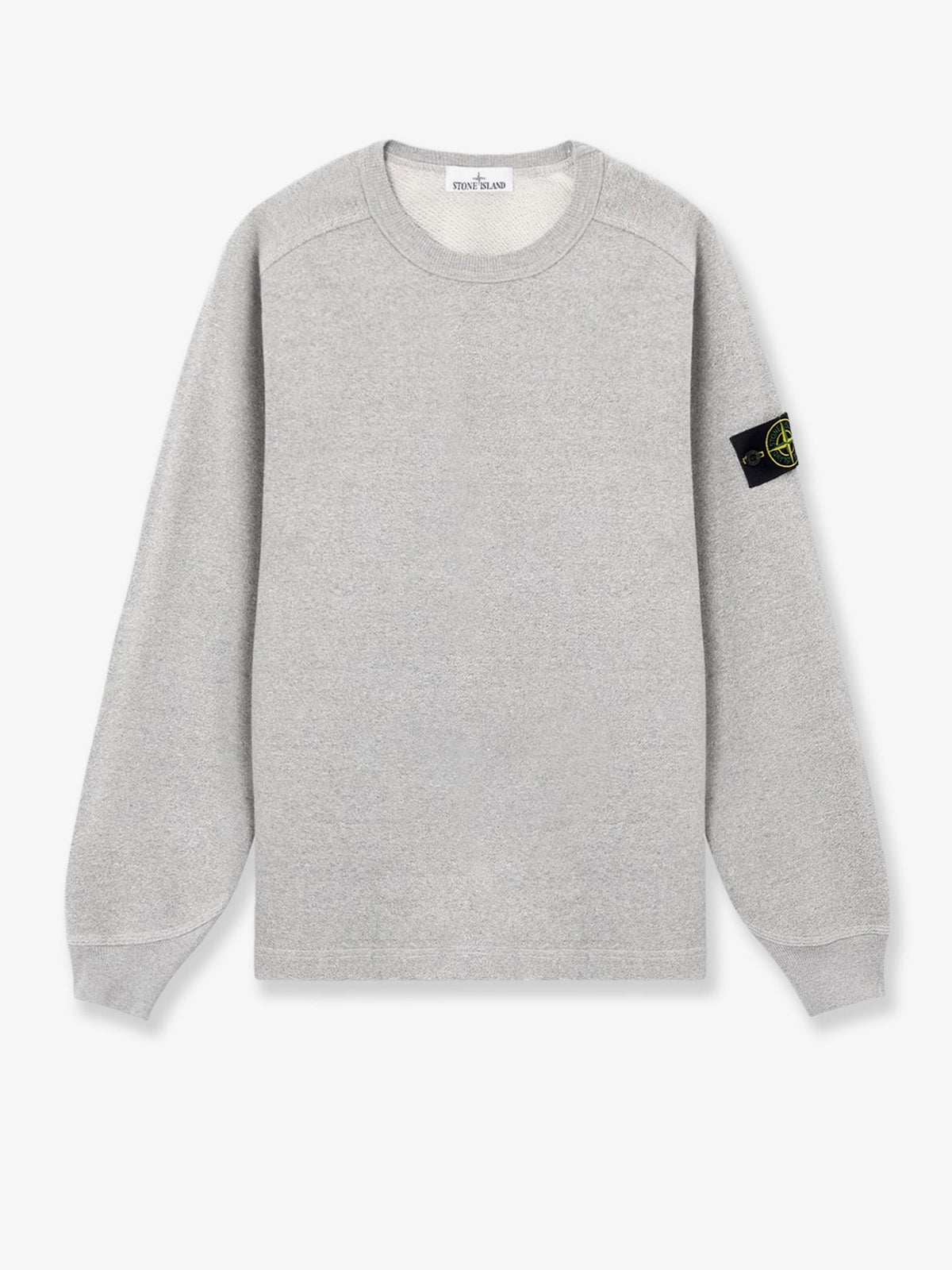 Stone Island Mélange cotton sweatshirt - Melange Grey