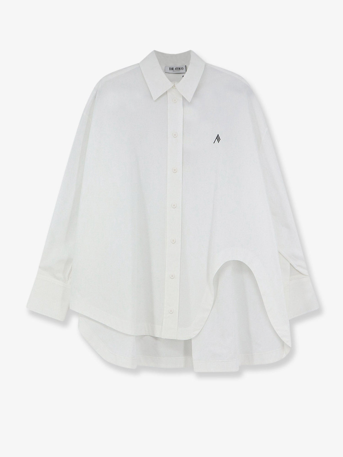 The Attico Cotton shirt - Whitenavy