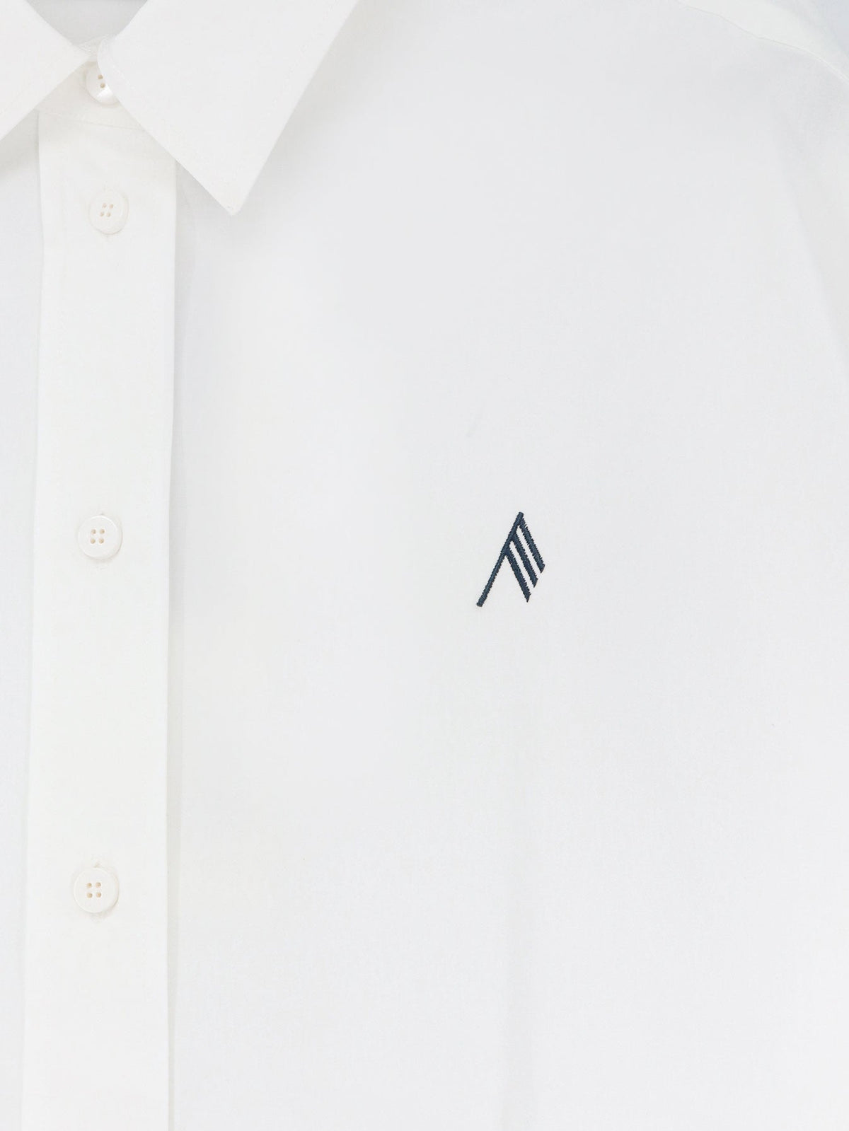 The Attico Cotton shirt - Whitenavy