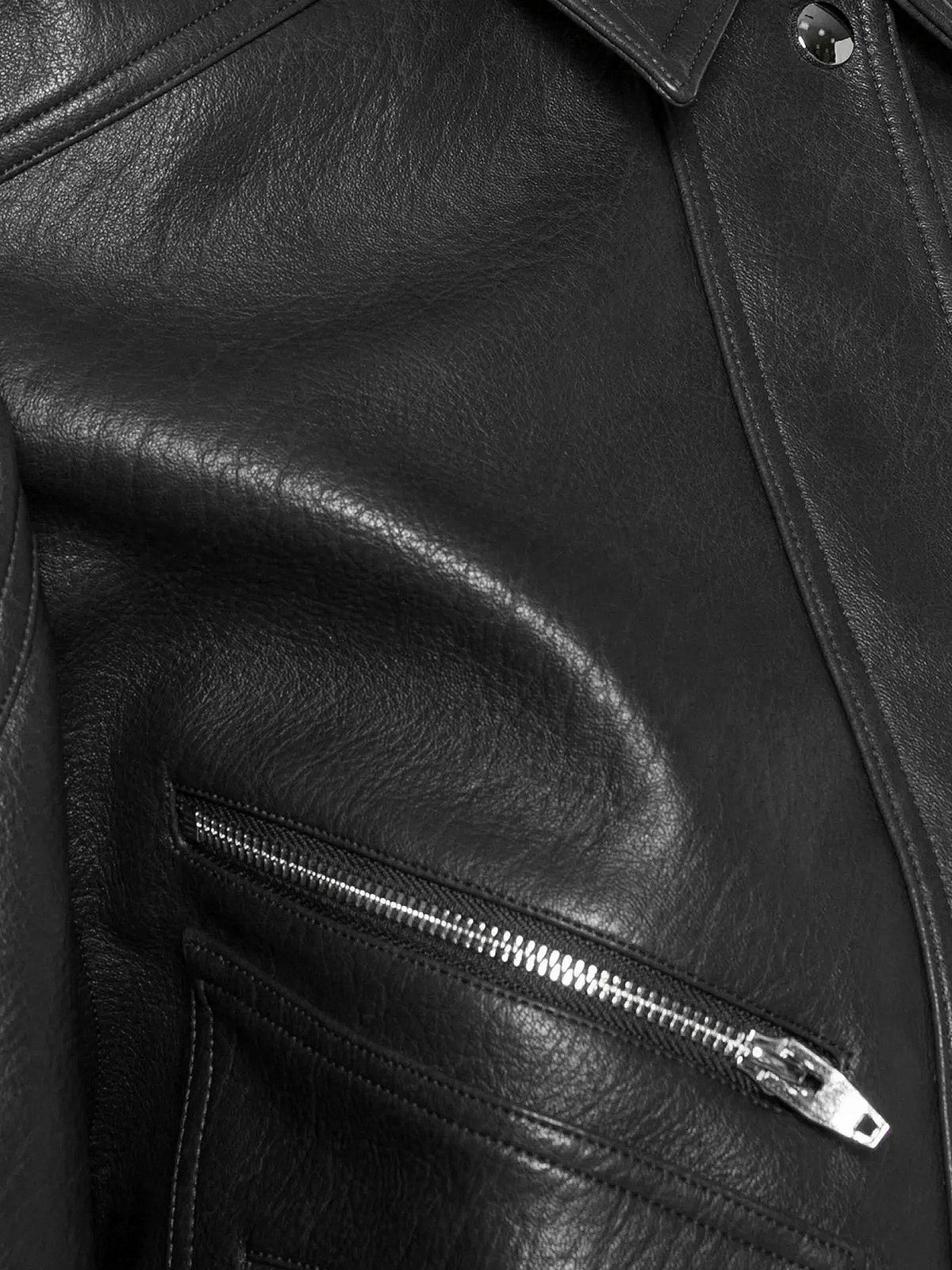 The Frankie Shop Hudson faux leather jacket - Black