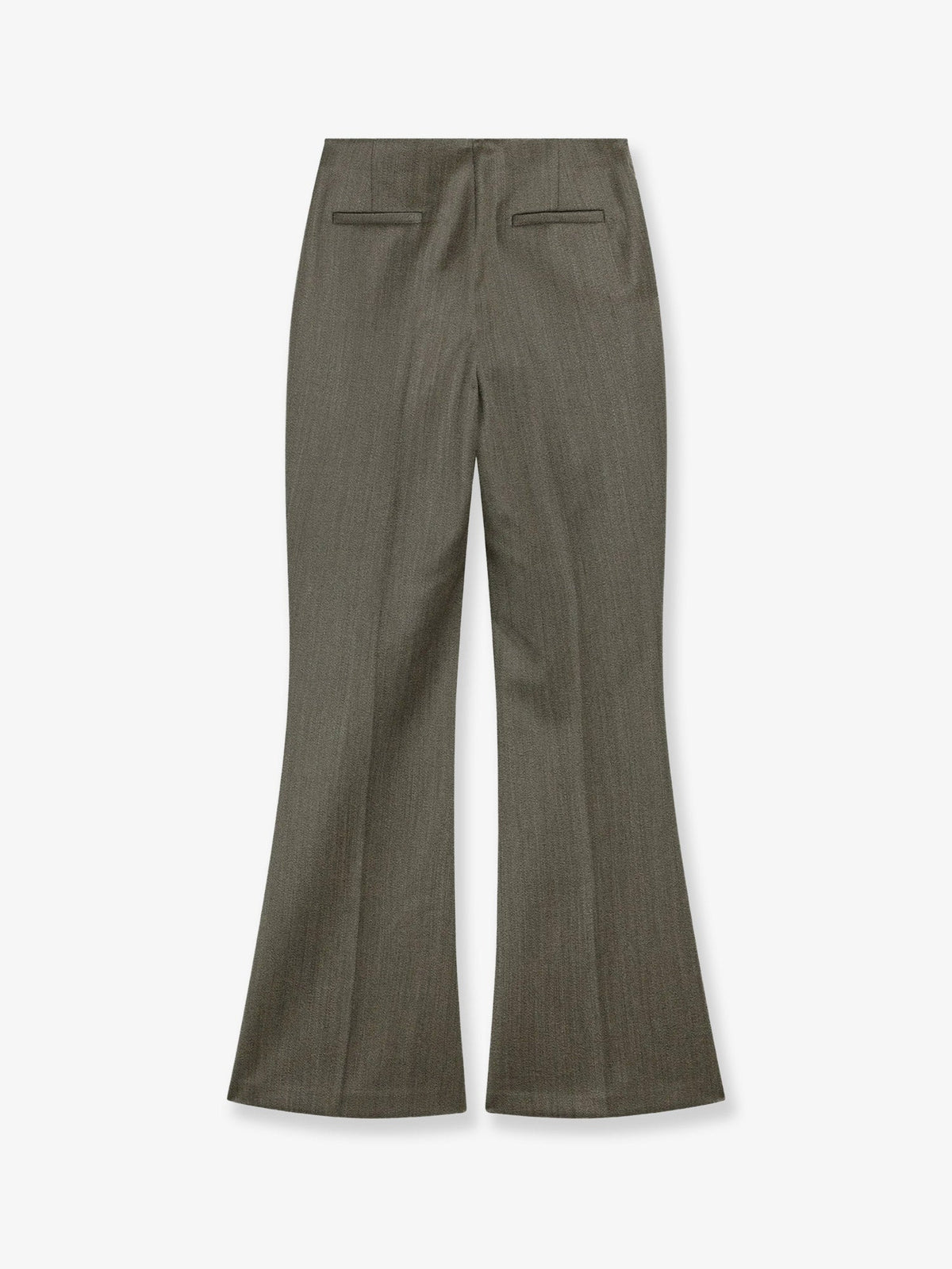 The Frankie Shop Dessa wool trousers - Beigemelange