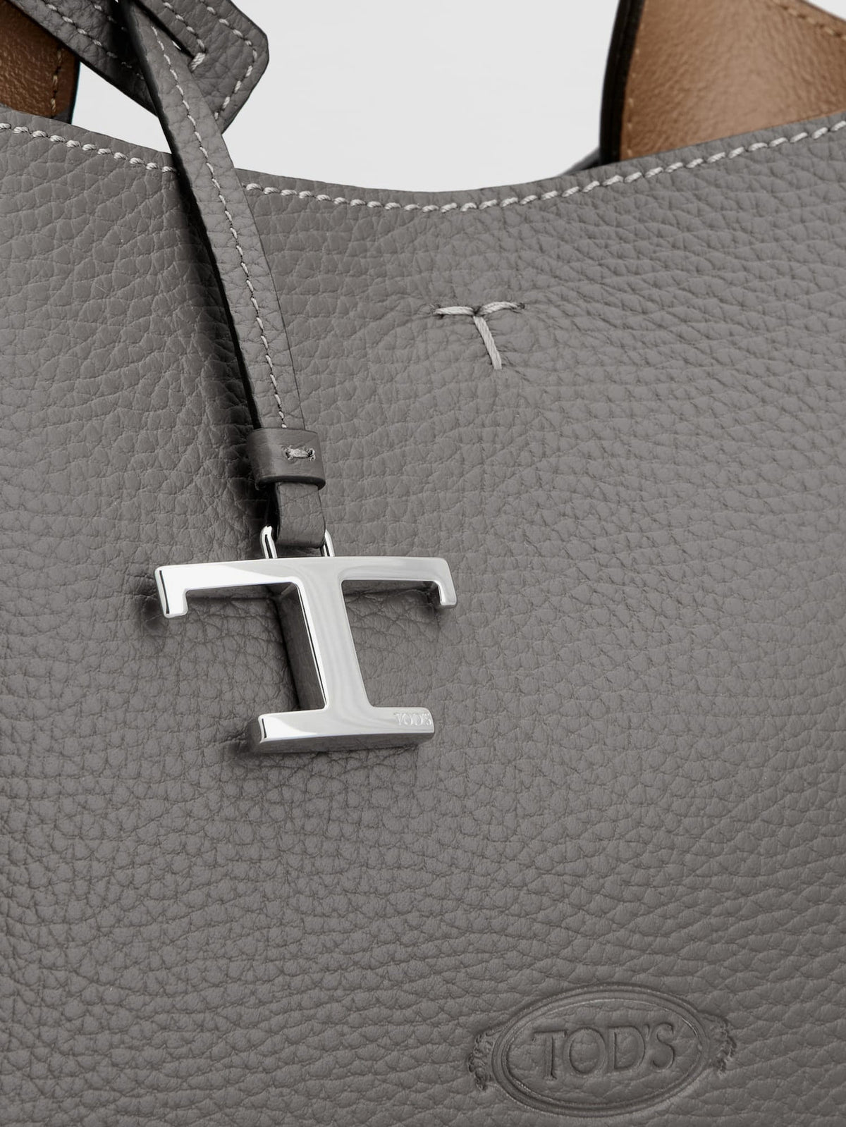 Tod's Leather crossbody bag - Argilla Marrone