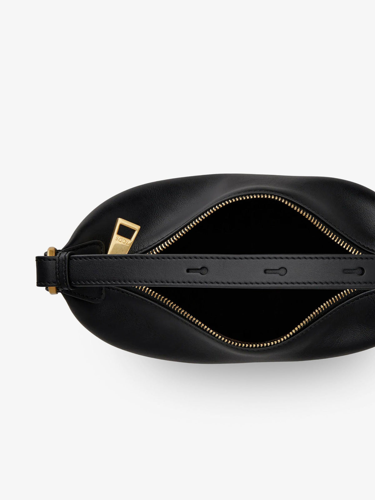 Tod's Mini Bag Metal Dots Leather Shoulder Bag - Nero