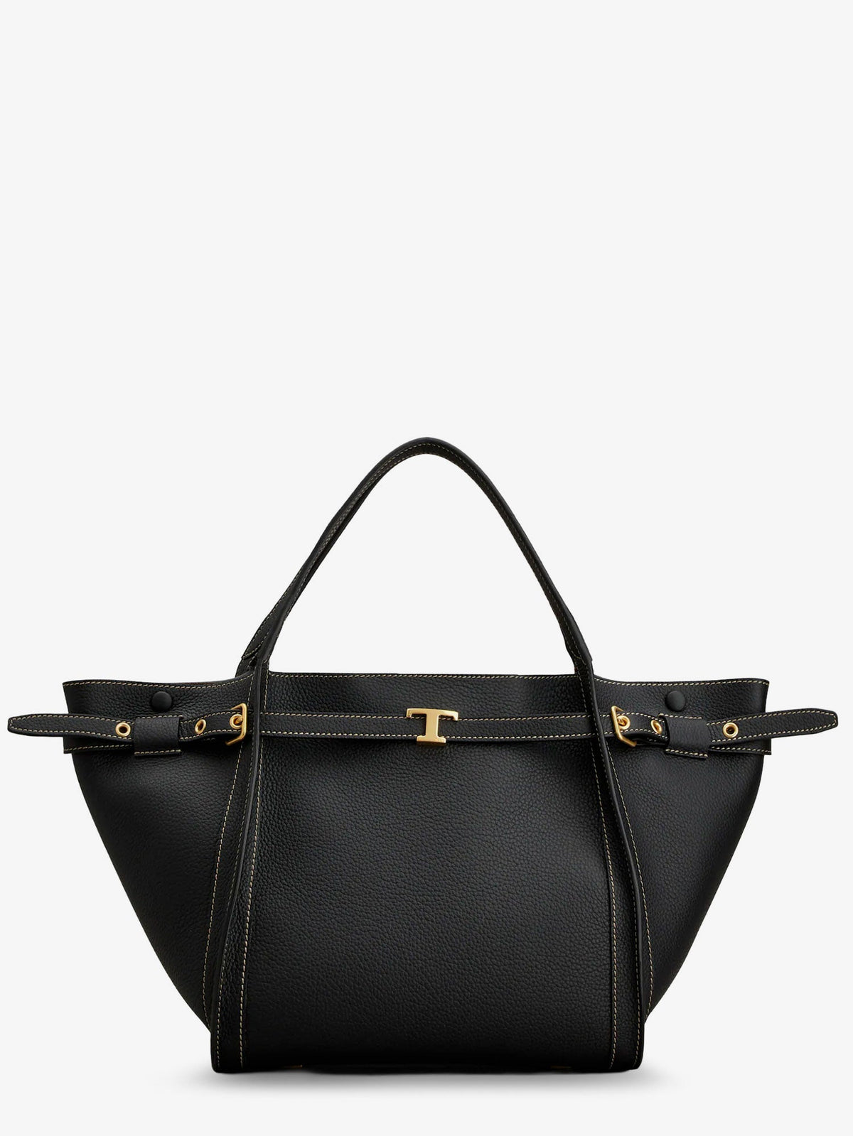 Tod's Hammered laeather tote bag - Nero