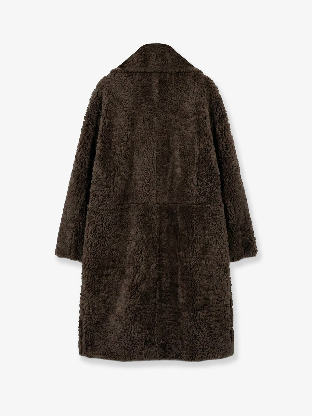 Tom Ford Shearling Coat - Coffeeblack
