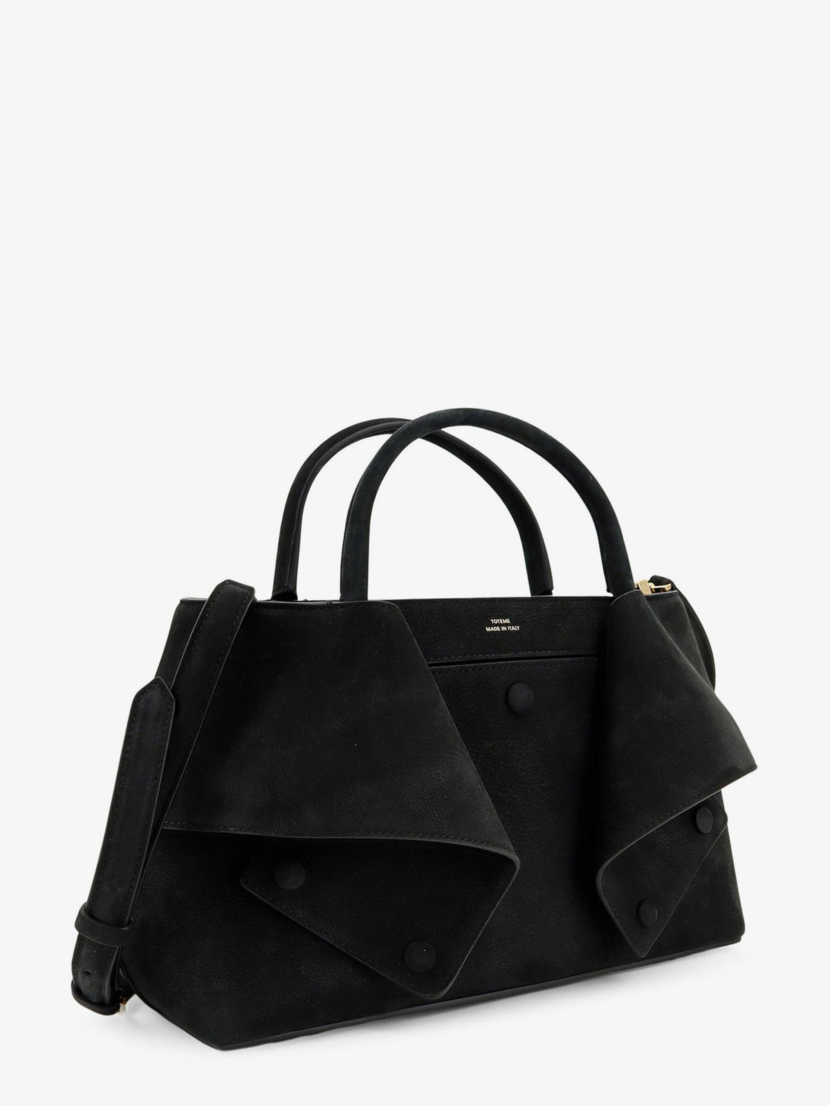 Toteme Mercer Small leather handbag - Black