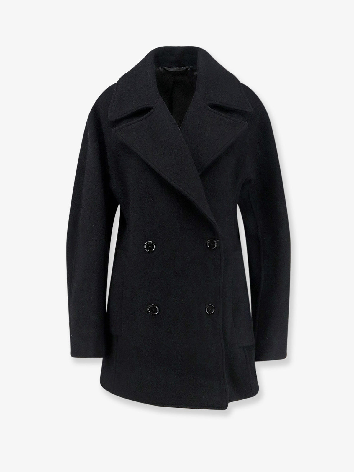 Toteme Wool and cashmere blend coat - Black