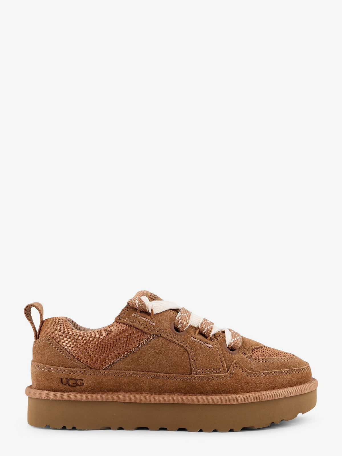 UGG W Lo Lowmel suede sneakers - Chestnut