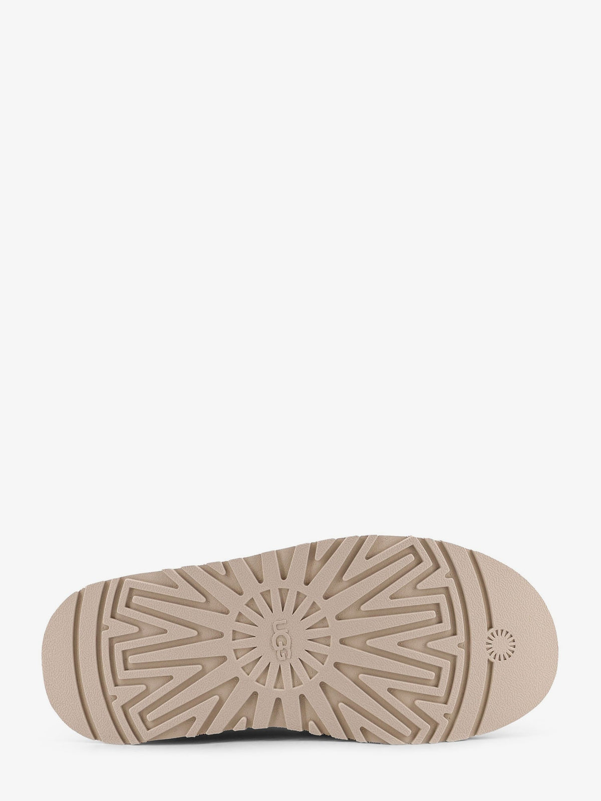 UGG W Tazz suede sandals with multicolor embroidery - Beige