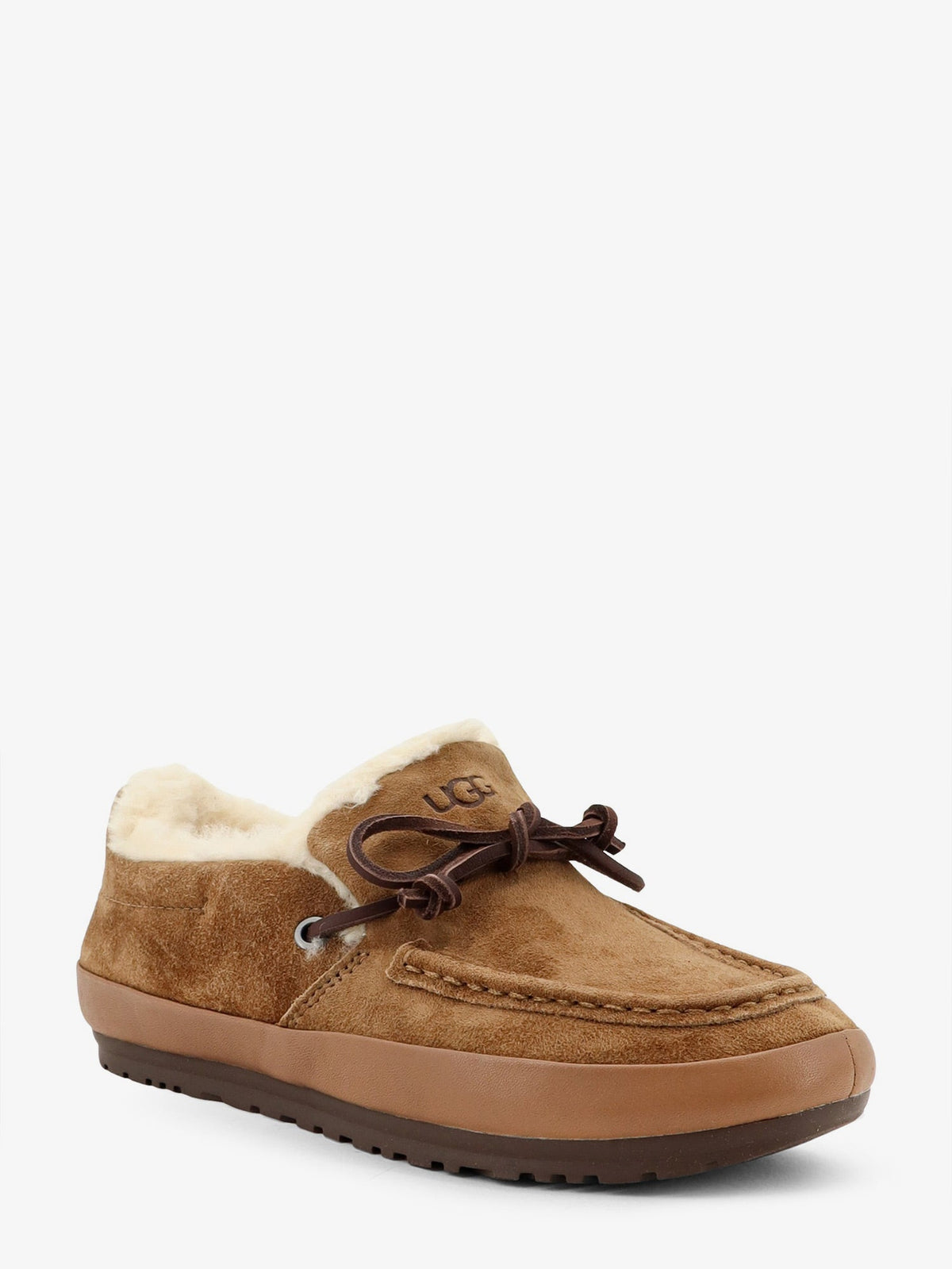 UGG Quill suede loafers - Chestnut